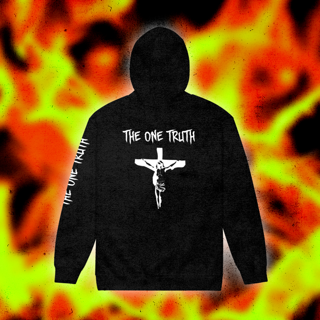 CRUCIFIED ZIP UP