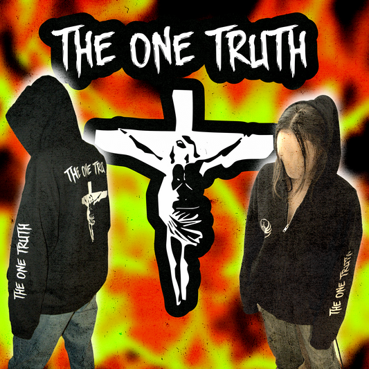 CRUCIFIED ZIP UP